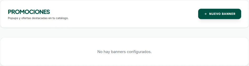Banners activos
